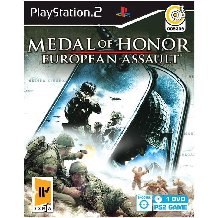 بازی گردو Medal Of Honor European Assault مخصوص PS2 Gerdoo Medal Of Honor European Assault Game For PS2